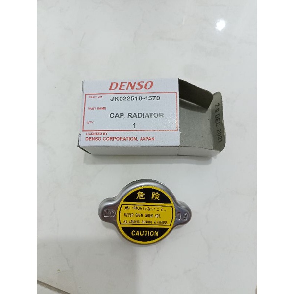 ฝาปิดหม้อน้ําเล็ก Denso 0.9 JK022510-1570 เดิม บริษัท เด็นโซ่
