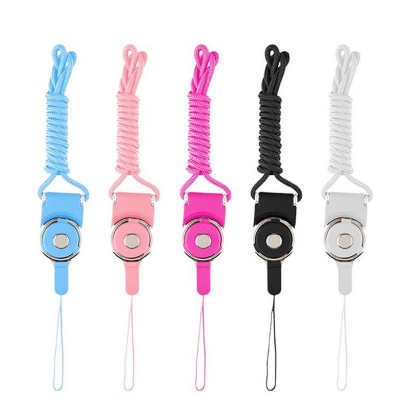 สายรัดโทรศัพท์ HP GANTUNGAN UNIQUE 2IN1, สร้อยคอสายรัดกุญแจแฟลช, สร้อยคอสายรัดโทรศัพท์ 2IN1 PLAIN1