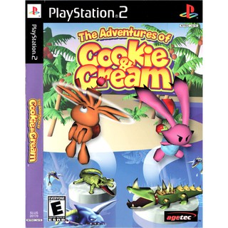แผ่นเกมส์ The Adventures of Cookie &amp; Cream PS2 Playstation 2 คุณภาพสูง ราคาถูก