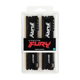 KF426C16BBK2/16  16GB 2666MHz DDR4 CL16 DIMM (Kit of 2) FURY Beast Black