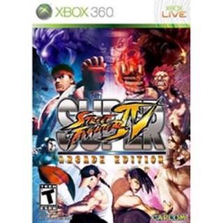 Super Street Fighter 4 Arcade Edition xbox360 [Region Free] แผ่นเกมXbox360 แผ่นไรท์สำหรับเครื่องที่แปลงแล้ว LT/RGHทุกโซน