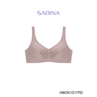 Sabina ซาบีน่า เสื้อชั้นใน (ไม่มีโครง) รุ่น Habpy Adult รหัส HBON1017PD สีชมพูเข้ม