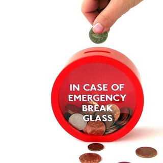 กระปุก emergency coin bank