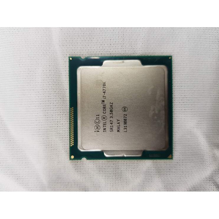 CPU I7 4770K