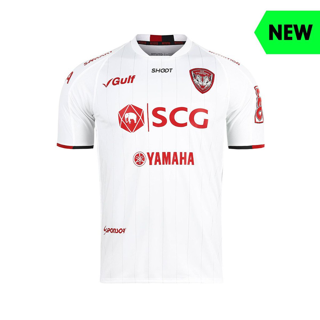 เสื้อแข่งเมืองทองยูไนเต็ด 2020 ชุดเยือน สีขาว ของแท้จากสโมสร Muangthong United