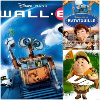 DVD หนังการ์ตูน - Wall.E/UP/Ratatouille มัดรวม 3 เรื่องดัง #หนังการ์ตูน #แพ็คสุดคุ้ม #ดิสนีย์ #พิกซาร์