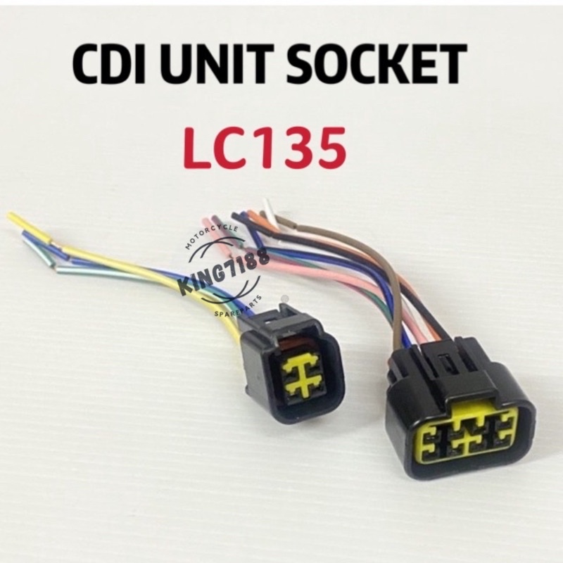 YAMAHA LC135 LC 135 CDI UNIT SOCKET