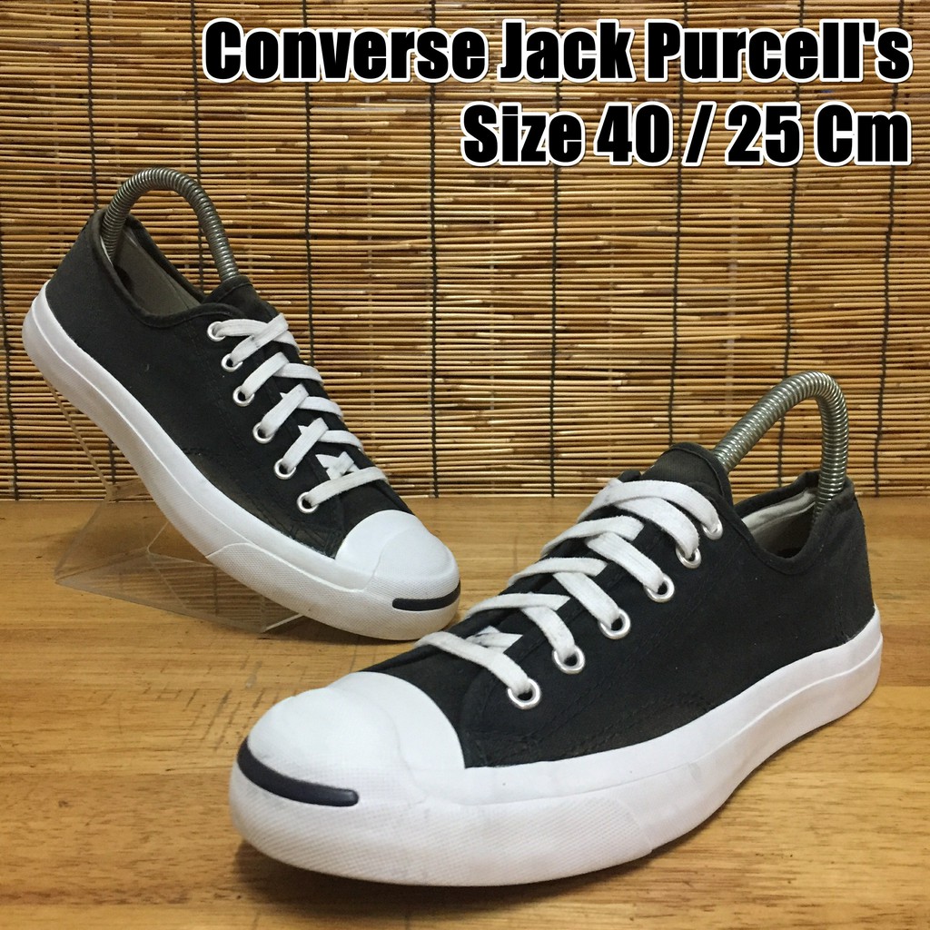 Converse Jack Purcell's รองเท้าผ้าใบมือสอง