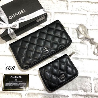 กระเป๋าตังค์ CHANEL (new)  ขนาด 7.5” และขนาด5นิ้ว🔥🔥