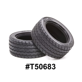 TAMIYA 50683 M-CHASSIS 60D RADIAL TIRES (2ชิ้น/ห่อ)