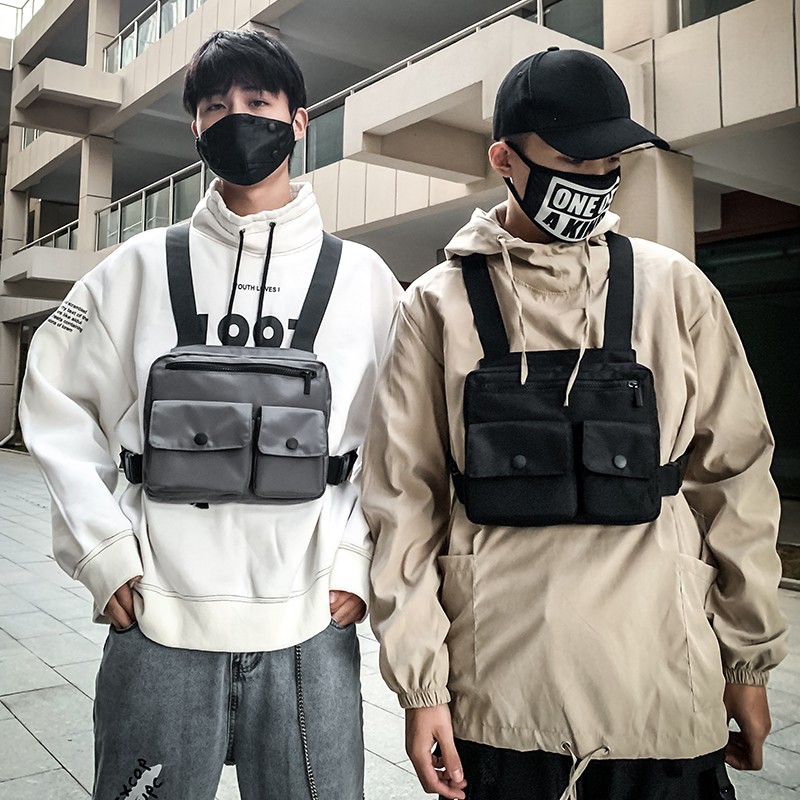 Men's Fashion Vest Bag New Chest bag tactical Chest bag