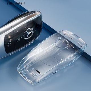 เคสกุญแจรีโมทรถยนต์ TPU แบบใส สําหรับ Mercedes Benz Class