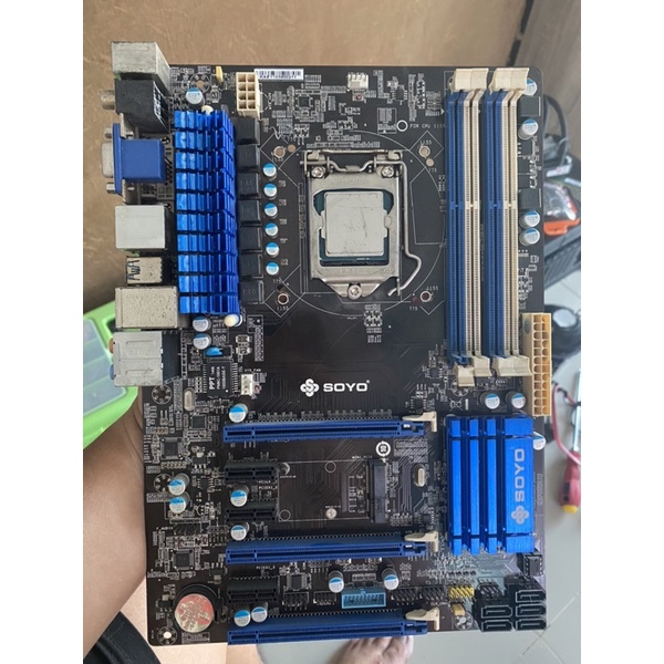 Mainboard SOYO SY-H87+3E LGA1150  (มือสอง) 💥 without cpu💥
