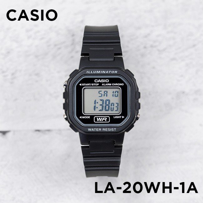 แท้ศูนย์ CMG  100% Casio LA-20WH LA-20 LA-20WHS สุดฮิต นาฬิกาเด็ก แท้ศูนย์ 1 ปี(2A น้ำเงิน)