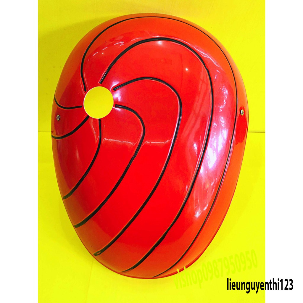Tobi Obito Mask - อะนิเมะนารูโตะ -Naruto Uchiha Mask (ชิ้นเดียว)