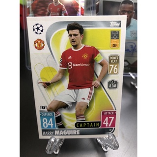 การ์ด Match Attax 2022 Cards Manchester United