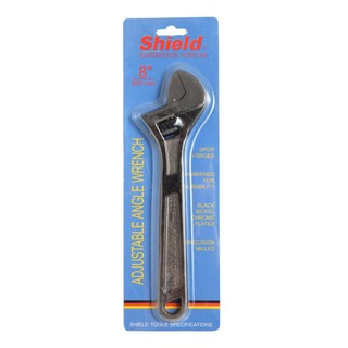 ประแจเลื่อน 8 นิ้ว SHIELD VR 91434 8" SHIELD VR 91434 ADJUSTABLE WRENCH