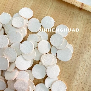 ฮ่วยซัวแบบหั่นกลม อร่อยมากๆ สำหรับตุ๋นยาจีน/ต้มธัญพืช 100 g.