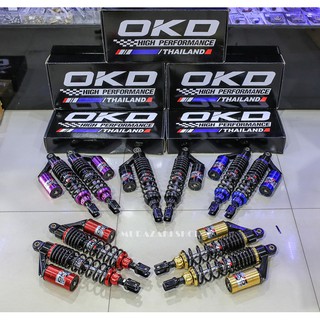 โช็คหลัง OKD ใส่รุ่น X-MAX PCX 150 ความสูง350 MM