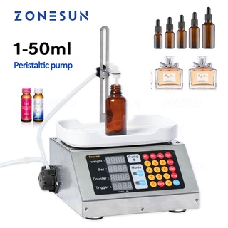 Zonesun M-90s เครื่องเติมน้ําหอมอัตโนมัติ CNC ขนาดเล็ก 0-50 มล. 110V-220V