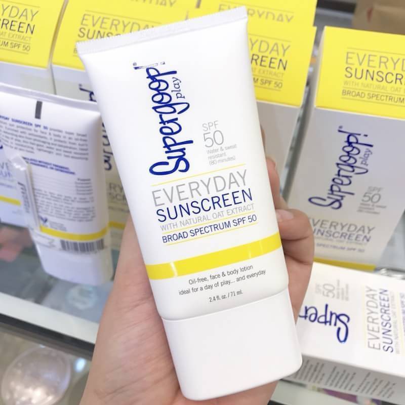 à¸à¸¥à¸à¸²à¸£à¸à¹à¸à¸«à¸²à¸£à¸¹à¸à¸�à¸²à¸à¸ªà¸³à¸«à¸£à¸±à¸ Supergoop! Everyday Sunscreen Broad Spectrum SPF50 with Natural Oat Extract