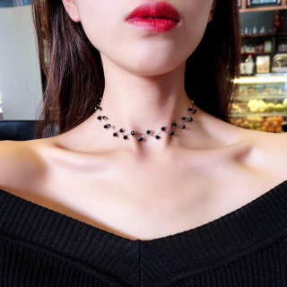 &lt;พร้อมส่ง&gt; Choker necklace แฟชั่นคริสตัล