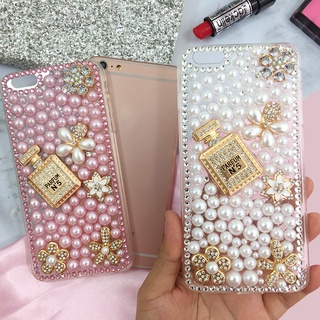 เคสออปโป้/oppoA5/A9 2020/A5s/A3s/A15/A16 เคสไข่มุก เคสคริสตัล เคสแฟชั่น เคสมือถือ หรูหรา เคสติดเพชร เคสไข่มุก เคสคริสตัล