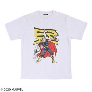 เสื้อยืด ผ้าฝ้าย พิมพ์ลาย Marvel X Poneycomb สไตล์ญี่ปุ่น สําหรับผู้ชายS-5XL