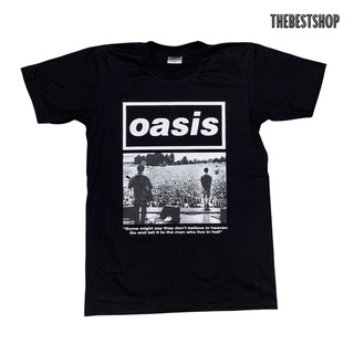 คอตต้อนคอกลมเสื้อยืดสกรีนลายวง OASIS เสื้อวงดนตรี เสื้อยืดวงร็อค ใส่ได้ทุกโอกาสS-5XL