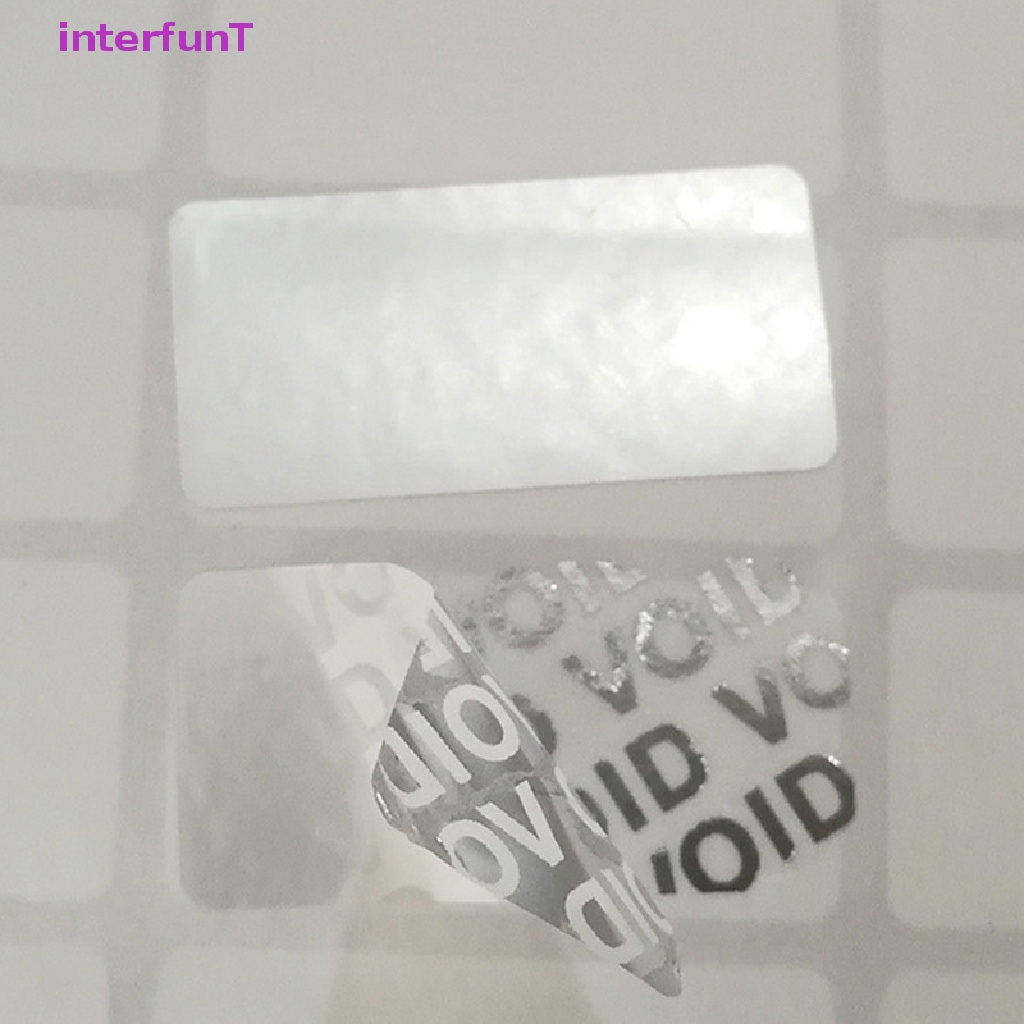 [InterfunT] 100pcs Warranty Protection Sticker (40mm*20mm) Tamper Proof Void Label Stickers [NEW]