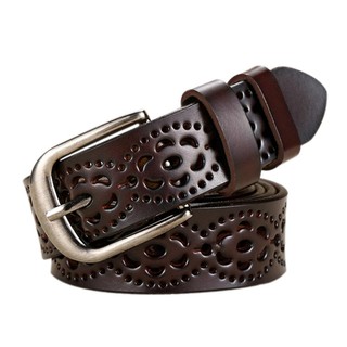 MiStyles เข็มขัด เข็มขัดหนังแท้ เข็มขัดผู้หญิง เข็มขัดสตรี Woman Fashion Casual Belt Ceinture Retro Style 1909 1910 1911