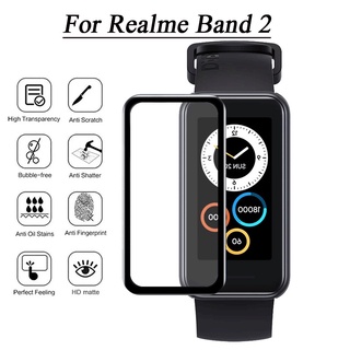 ฟิล์มกันรอยหน้าจอ 3D 3 ชิ้นสําหรับ Realme Band 2 Guard Films สําหรับ Realme Band 2