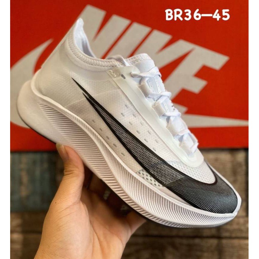 รองเท้าผ้าใบไนกี้ รองเท้าวิ่งNike Zoom FLY White size 36-45 (New