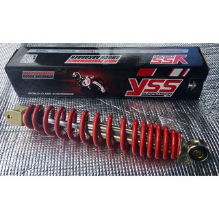 YSS โช๊คหลัง สำหรับรุ่น Mio,Fino,Click,ICO สปริงแดง