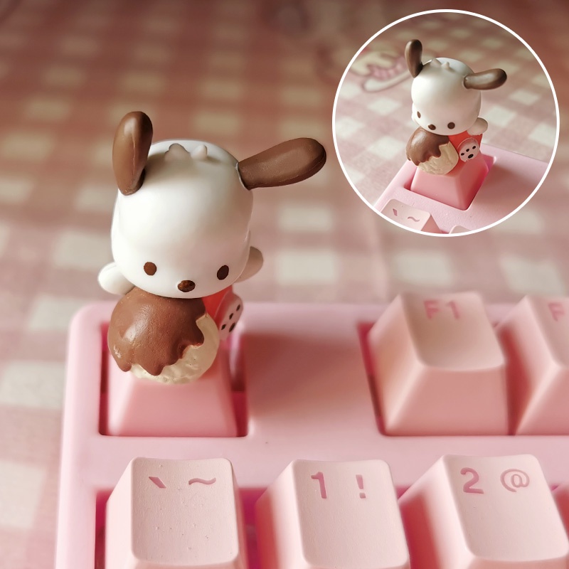 ปุ่มกดคีย์บอร์ด ลายการ์ตูน Cinnamoroll kittycat ESC แฮนด์เมด
