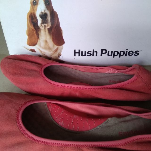 รองเท้าคัชชู ส้นแบน Hush Puppies size 37