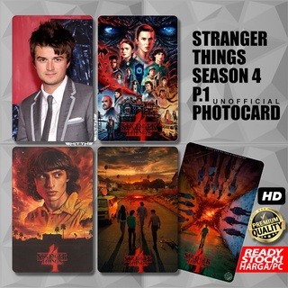 โฟโต้การ์ด Stranger Things 4 P1 การ์ดคอลเลกชันรูปภาพ