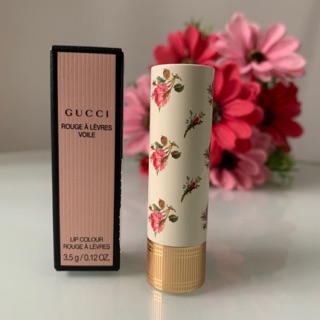 แท้💯 ลิป Gucci rouge a levres lip colour 3.5g mat, satin, sheer สี 201, 204, 208