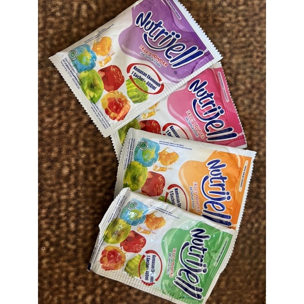 nutrijell นุรีเจล ผงวุ้นอินโดนีเซีย