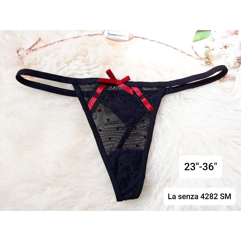 L@ senza size XS,S,M,L,XL,2XL,3XL ชุดชั้นใน/กางเกงชั้นในทรงจีสตริง(G-string) 4282