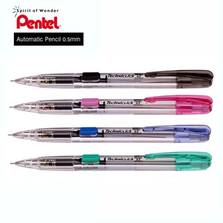 Pentel ดินสอกดข้าง เพนเทล TECHNICLICK PD105T 0.5mm