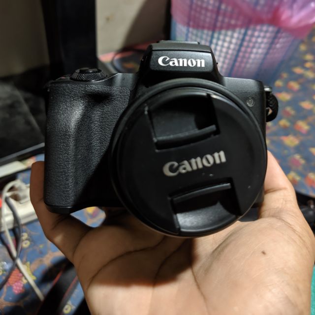 Canon eos m50+kit+50f1.8+mekeadepter(ขายแล้ว)