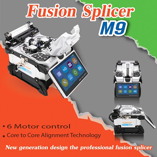 เครื่องเชื่อมสายไฟเบอร์ออฟติก Fusion Splicer Fiber Optic รุ่น M9 | Shopee  Thailand