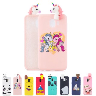 For Samsung Galaxy J4 2018 J4+ Plus Case Pig Panda Bear Little Yellow Duck Unicorn