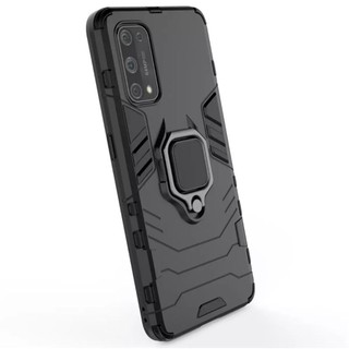 Realme 7 Armor Soft Shockproof Case PC+TPU Cover Car Holder Ring Case