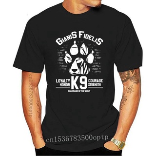 T-shirt เสื้อยืด พิมพ์ลาย Gianis Fidelis K9 Guardians of the Night สไตล์คลาสสิก สําหรับผู้ชาย AEjbce74EIcbce74 S-5XL