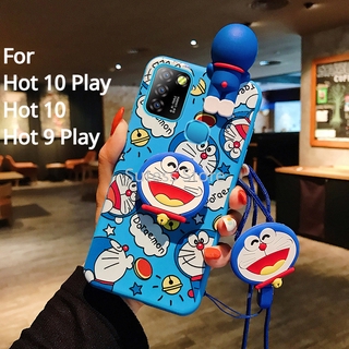 สําหรับ Infinix Hot 10 Play Note 8 Hot 10 Hote 9 Play เคสโทรศัพท์มือถือลายการ์ตูน