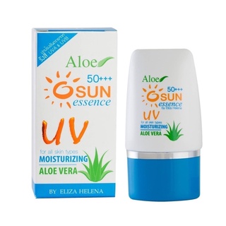 Eliza Helena Aloe Sun Essence : เอลิซ่า เฮลเล็นน่า เอสเซนต์ กันแดด ว่านหางจระเข้   @beautybakery