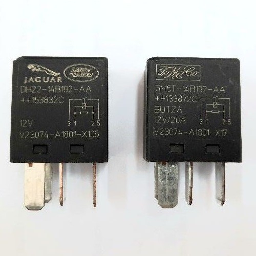 Relay 5M5T-14B192-AA รีเลย์รถยนต์ PA66-GF25 Jaguar, FoMoCo 12V 4/5ขา รีเรย์กำลังสูง DH22-14B192-AA
