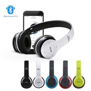 หูฟังบลูทูธ P47 เสียงดี Wireless Bluetooth Stereo Headset หูฟังบลูธูทไร้สาย